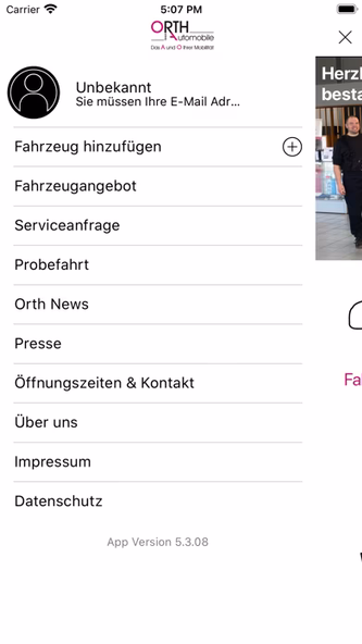Orth Automobile GmbH Screenshot 2 - AppWisp.com Orth Automobile GmbH Screenshot 2 - AppWisp.com