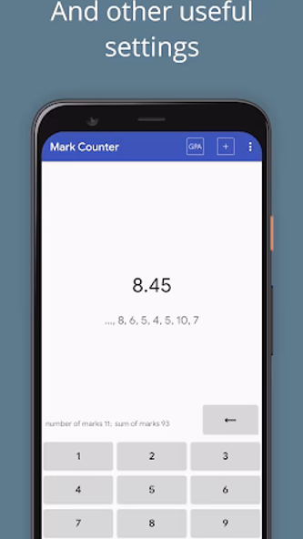 Mark Counter - Average mark Screenshot 3 - AppWisp.com Mark Counter - Average mark Screenshot 3 - AppWisp.com