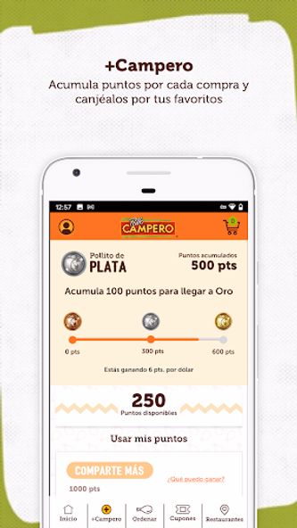 Pollo Campero El Salvador Screenshot 3 - AppWisp.com Pollo Campero El Salvador Screenshot 3 - AppWisp.com
