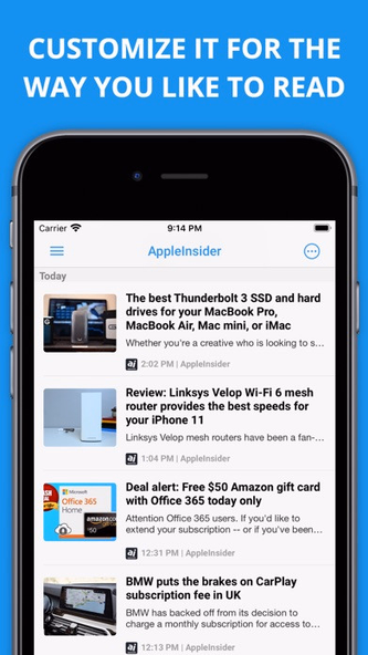Newsify: RSS Reader Screenshot 2 - AppWisp.com Newsify: RSS Reader Screenshot 2 - AppWisp.com
