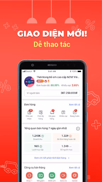 Sendo App Người Bán Screenshot 2 - AppWisp.com Sendo App Người Bán Screenshot 2 - AppWisp.com
