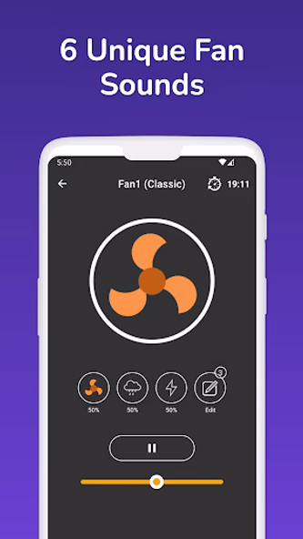 Fan Noise - Sleep Fan Sounds Screenshot 2 - AppWisp.com