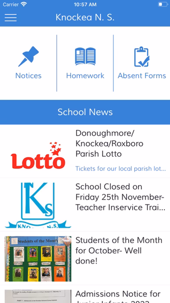 Knockea National School Screenshot 1 - AppWisp.com Knockea National School Screenshot 1 - AppWisp.com