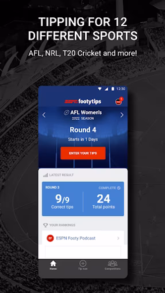 ESPNfootytips Screenshot 3 - AppWisp.com ESPNfootytips Screenshot 3 - AppWisp.com