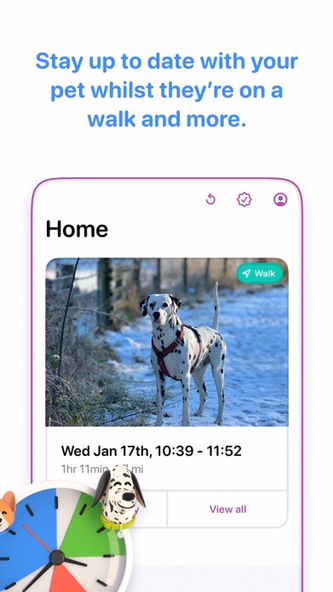 Walkies: Customer Pet Journal Screenshot 2 - AppWisp.com Walkies: Customer Pet Journal Screenshot 2 - AppWisp.com