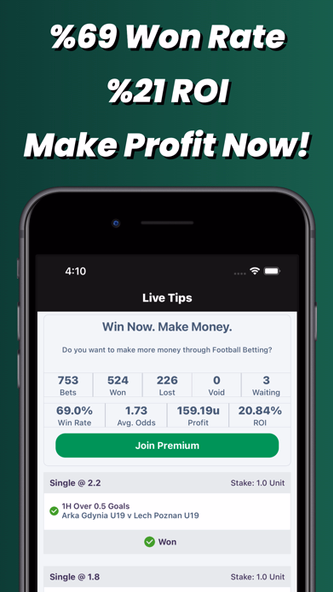 Tips365 Soccer Betting Tips Screenshot 1 - AppWisp.com Tips365 Soccer Betting Tips Screenshot 1 - AppWisp.com