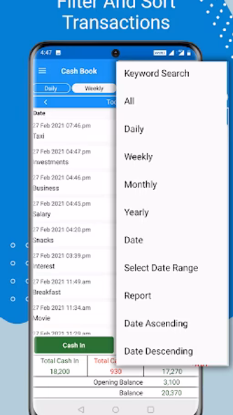 Cash Book- daily expenses Screenshot 3 - AppWisp.com Cash Book- daily expenses Screenshot 3 - AppWisp.com