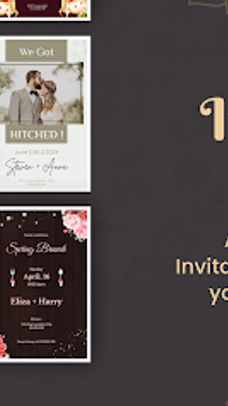Invitation Card Maker & Design Screenshot 1 - AppWisp.com Invitation Card Maker & Design Screenshot 1 - AppWisp.com