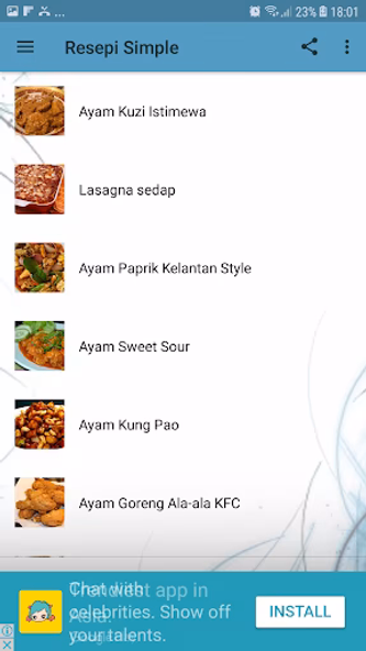 RESEPI SIMPLE Screenshot 2 - AppWisp.com RESEPI SIMPLE Screenshot 2 - AppWisp.com