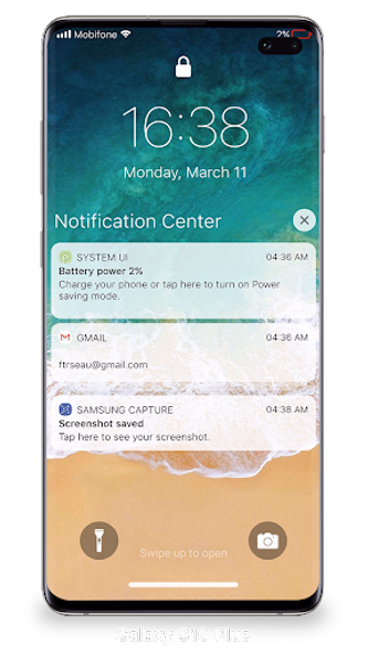 Lock Screen iOS 15 Screenshot 4 - AppWisp.com