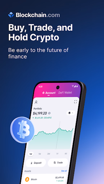 Blockchain.com: Buy BTC, SOL Screenshot 1 - AppWisp.com Blockchain.com: Buy BTC, SOL Screenshot 1 - AppWisp.com