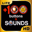 +100 Buttons and Sound Effects - AppWisp.com