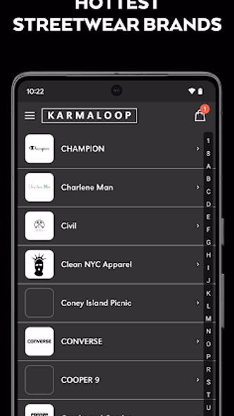 Karmaloop Screenshot 2 - AppWisp.com Karmaloop Screenshot 2 - AppWisp.com