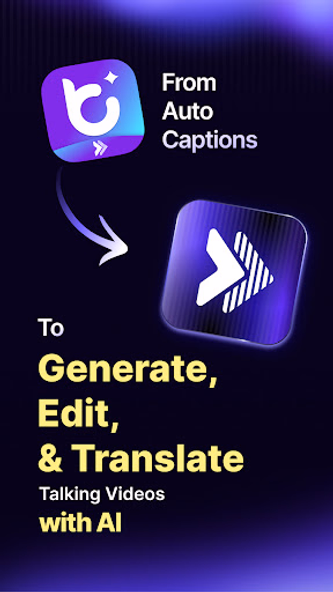 Blink Captions by Vozo AI Screenshot 1 - AppWisp.com Blink Captions by Vozo AI Screenshot 1 - AppWisp.com