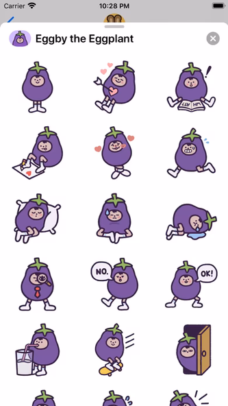 Eggby the Eggplant Screenshot 2 - AppWisp.com Eggby the Eggplant Screenshot 2 - AppWisp.com