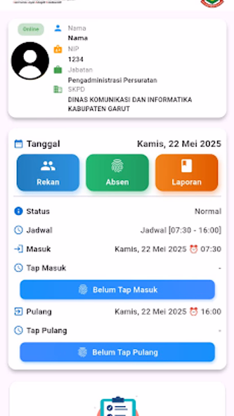 Presensi Berakhlak Screenshot 1 - AppWisp.com Presensi Berakhlak Screenshot 1 - AppWisp.com