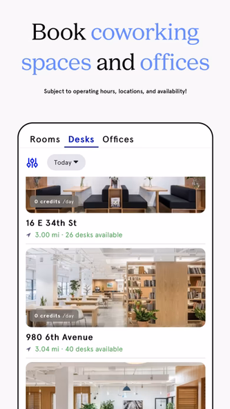WeWork: Flexible Workspace Screenshot 3 - AppWisp.com WeWork: Flexible Workspace Screenshot 3 - AppWisp.com