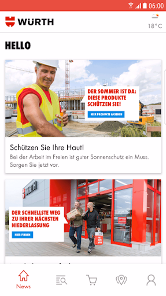 Würth Screenshot 1 - AppWisp.com Würth Screenshot 1 - AppWisp.com