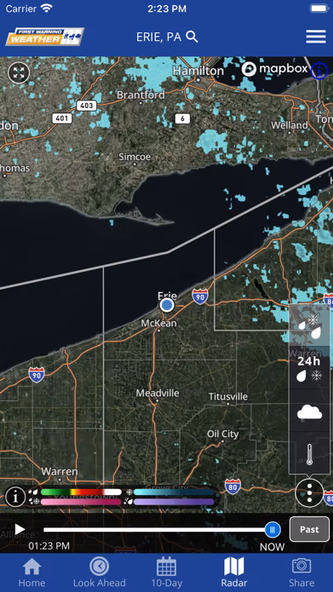 Erie Weather Screenshot 4 - AppWisp.com Erie Weather Screenshot 4 - AppWisp.com