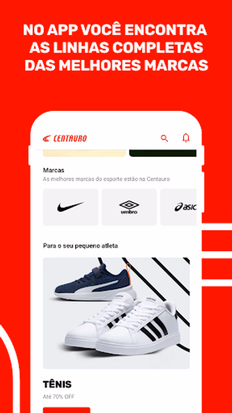 Centauro: loja de esportes Screenshot 3 - AppWisp.com Centauro: loja de esportes Screenshot 3 - AppWisp.com