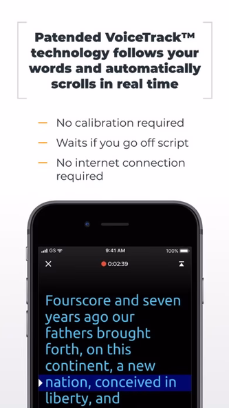 PromptSmart Pro - Teleprompter Screenshot 2 - AppWisp.com PromptSmart Pro - Teleprompter Screenshot 2 - AppWisp.com