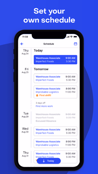 Bluecrew - Find Flexible Work Screenshot 3 - AppWisp.com Bluecrew - Find Flexible Work Screenshot 3 - AppWisp.com