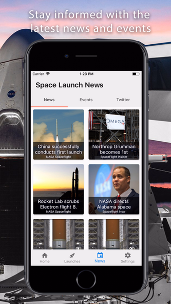 Space Launch Now Screenshot 2 - AppWisp.com Space Launch Now Screenshot 2 - AppWisp.com
