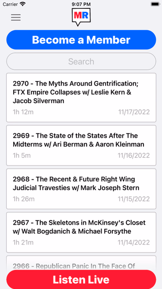 Majority Report Screenshot 1 - AppWisp.com Majority Report Screenshot 1 - AppWisp.com