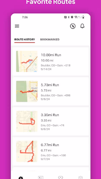 Map My Walk: Walking Tracker Screenshot 3 - AppWisp.com Map My Walk: Walking Tracker Screenshot 3 - AppWisp.com