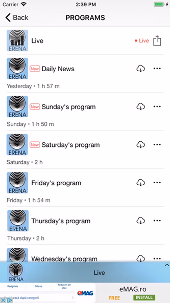 Erena: Radio Erythree Screenshot 3 - AppWisp.com Erena: Radio Erythree Screenshot 3 - AppWisp.com