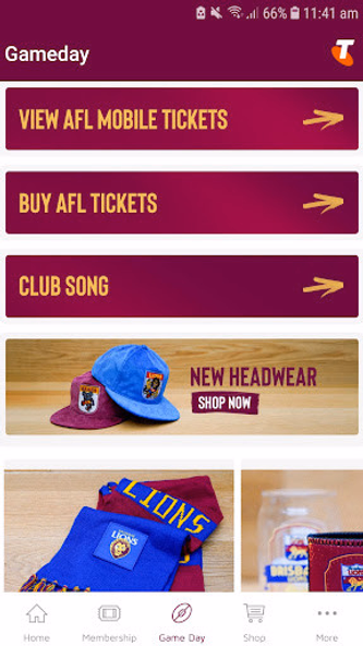 Brisbane Lions Official App Screenshot 4 - AppWisp.com Brisbane Lions Official App Screenshot 4 - AppWisp.com