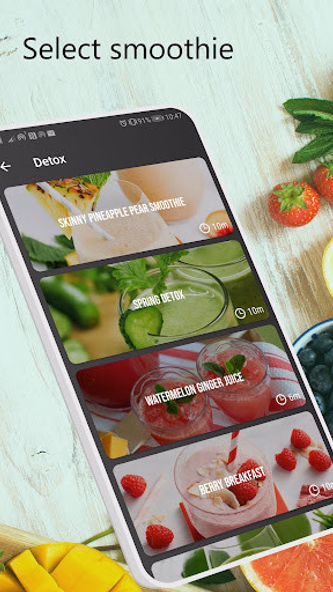 Healthy Smoothie Recipes Screenshot 3 - AppWisp.com Healthy Smoothie Recipes Screenshot 3 - AppWisp.com
