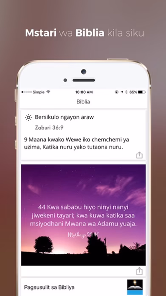 Get Swahili Bible Screenshot 2 - AppWisp.com Get Swahili Bible Screenshot 2 - AppWisp.com
