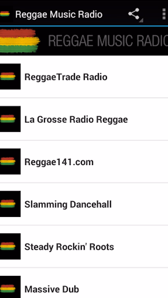 Reggae Music Radio Screenshot 1 - AppWisp.com Reggae Music Radio Screenshot 1 - AppWisp.com