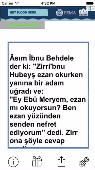 Günün Hadisi Screenshot 1 - AppWisp.com Günün Hadisi Screenshot 1 - AppWisp.com