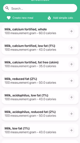 Calories: Eat Clean Diet Track Screenshot 3 - AppWisp.com Calories: Eat Clean Diet Track Screenshot 3 - AppWisp.com