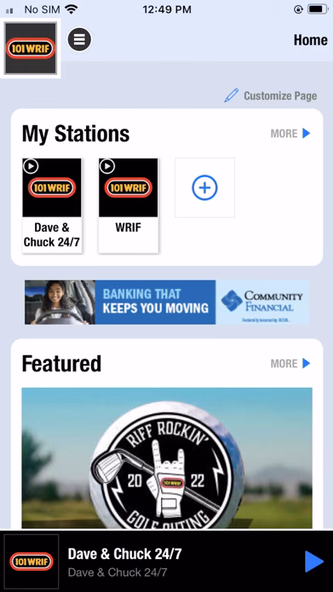 101 WRIF Screenshot 1 - AppWisp.com 101 WRIF Screenshot 1 - AppWisp.com