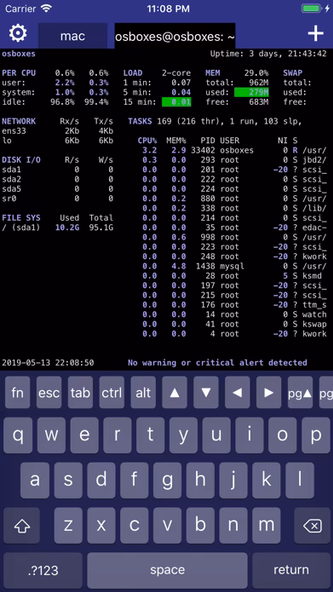 Secure Terminal Screenshot 4 - AppWisp.com Secure Terminal Screenshot 4 - AppWisp.com