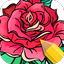 Flowers Coloring Books - AppWisp.com