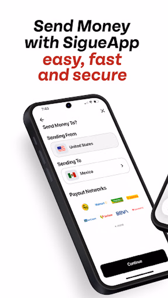 Sigue Money Transfer Screenshot 1 - AppWisp.com Sigue Money Transfer Screenshot 1 - AppWisp.com