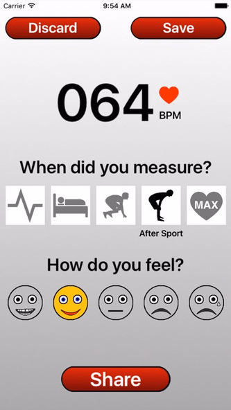Heart Rate Monitor: HR App Screenshot 3 - AppWisp.com Heart Rate Monitor: HR App Screenshot 3 - AppWisp.com