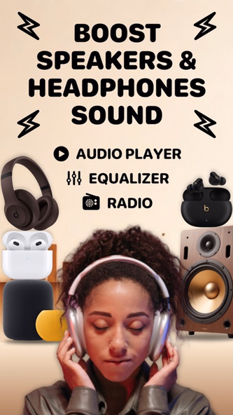 Bass Boost: Volume Booster App Screenshot 1 - AppWisp.com Bass Boost: Volume Booster App Screenshot 1 - AppWisp.com