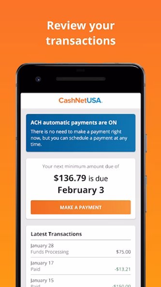 CashNetUSA Screenshot 2 - AppWisp.com CashNetUSA Screenshot 2 - AppWisp.com
