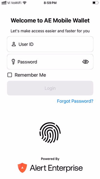 AE Wallet Screenshot 1 - AppWisp.com AE Wallet Screenshot 1 - AppWisp.com