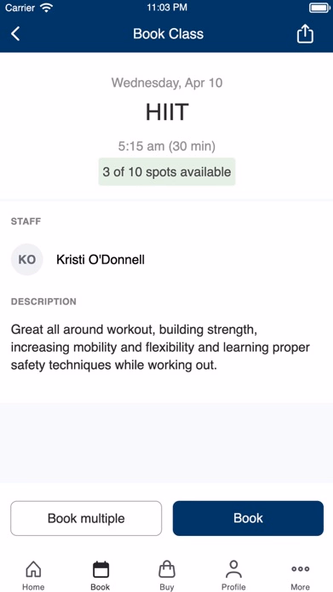 Foley's Fitness Screenshot 3 - AppWisp.com Foley's Fitness Screenshot 3 - AppWisp.com