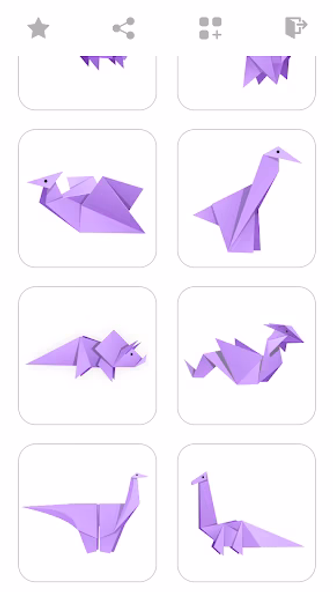 Origami Dinosaurs And Dragons Screenshot 2 - AppWisp.com Origami Dinosaurs And Dragons Screenshot 2 - AppWisp.com