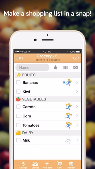 Shopper - Shopping List Screenshot 2 - AppWisp.com Shopper - Shopping List Screenshot 2 - AppWisp.com