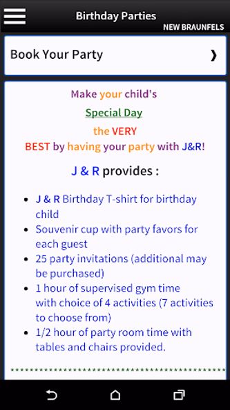 J&R Gymnastics Screenshot 4 - AppWisp.com J&R Gymnastics Screenshot 4 - AppWisp.com