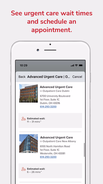 Ohio State MyHealth Screenshot 3 - AppWisp.com Ohio State MyHealth Screenshot 3 - AppWisp.com