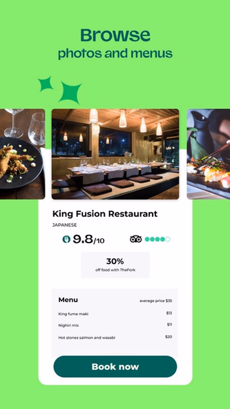 TheFork - Restaurant bookings Screenshot 4 - AppWisp.com TheFork - Restaurant bookings Screenshot 4 - AppWisp.com